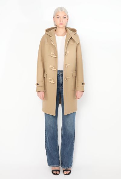 Saint Laurent Pre-Fall 2013 Hooded Toggle Coat - 1