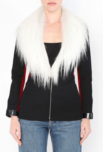 Jean Paul Gaultier Fall 1991 'Can-Can' Fur Collar Jacket - 1 Jean Paul Gaultier Fall 1991 'Can-Can' Fur Collar Jacket - 1