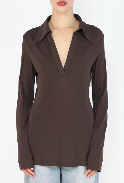 Gucci 1996 V-Neck Jersey Tunic - 2