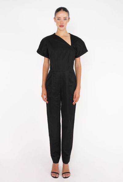 Gianni Versace Cut-Out Cotton Jumpsuit, 1980s - 1