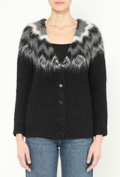 Céline 2019 Fair Isle Alpaca Cardigan - 1 Céline 2019 Fair Isle Alpaca Cardigan - 1