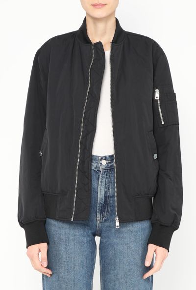 Calvin Klein 2017 Brooke Shields Bomber Jacket - 2 Calvin Klein 2017 Brooke Shields Bomber Jacket - 2