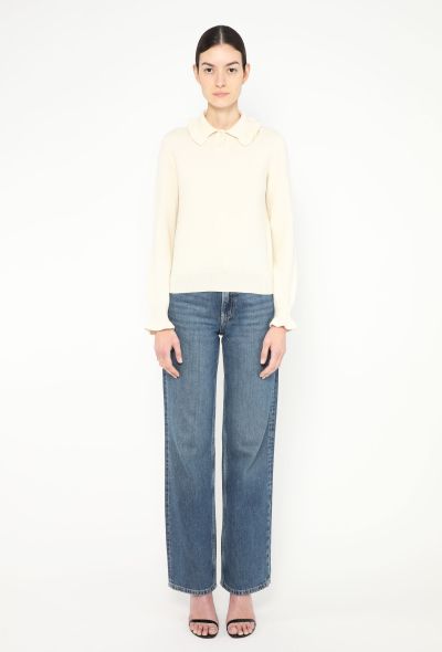 Céline 2020 Ruffled Knit Sweater - 2 Céline 2020 Ruffled Knit Sweater - 2