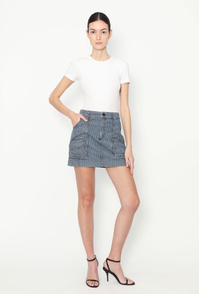Balenciaga Early 2000s Denim Cargo Skirt - 1 Balenciaga Early 2000s Denim Cargo Skirt - 1