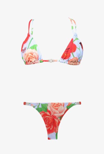 Loewe x Paula's Ibiza 2022 Rose Wrap Bikini - 2