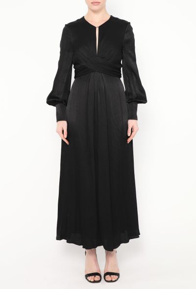 Saint Laurent 2017 Draped Keyhole Dress - 2