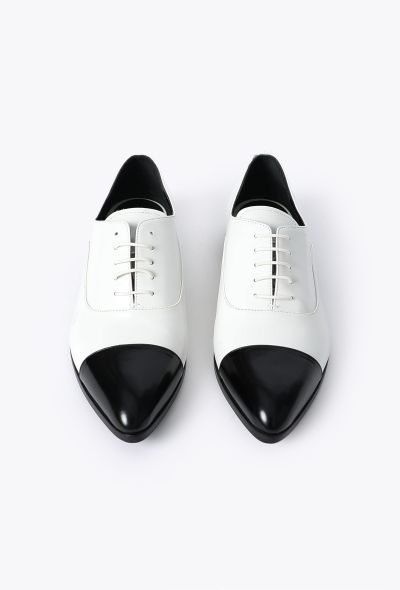 Prada Bicolor Derby Loafers - 2