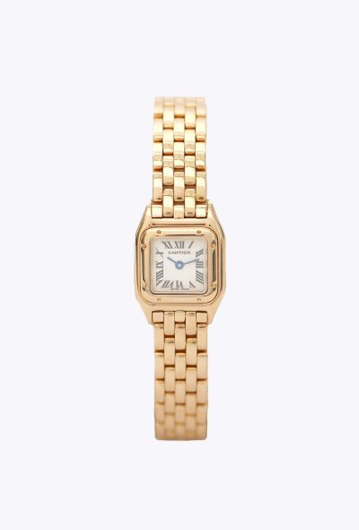Cartier RARE Vintage 18K Yellow Gold Mini Panthère Watch - 1