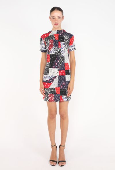 Miu Miu Patchwork Poplin Dress, 2026 - 1