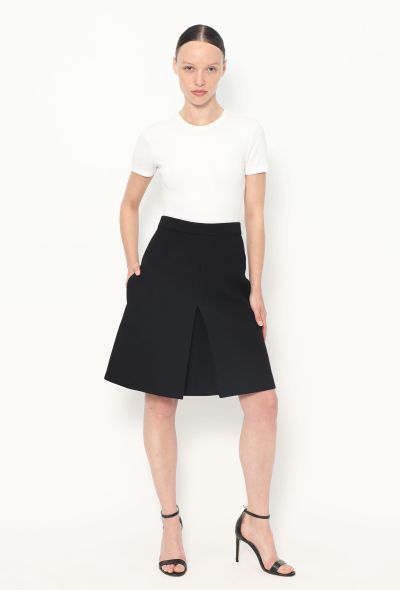 Céline A-Line Slit Skirt - 2