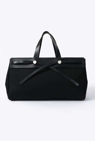 Hermès Toile Vache Hunter Herbag MM - 1 Hermès Toile Vache Hunter Herbag MM - 1