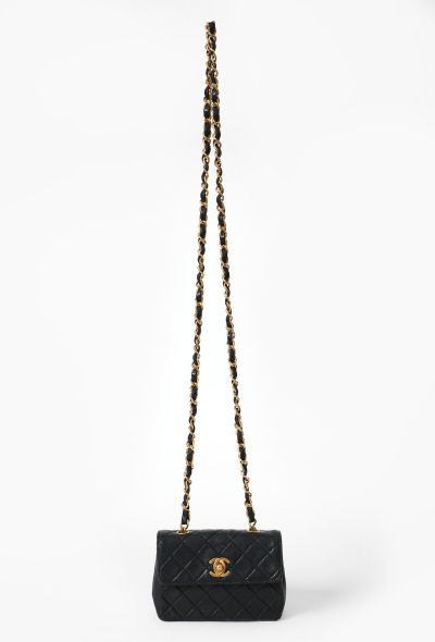 Chanel Vintage Mini Quilted Timeless Flap Bag - 1