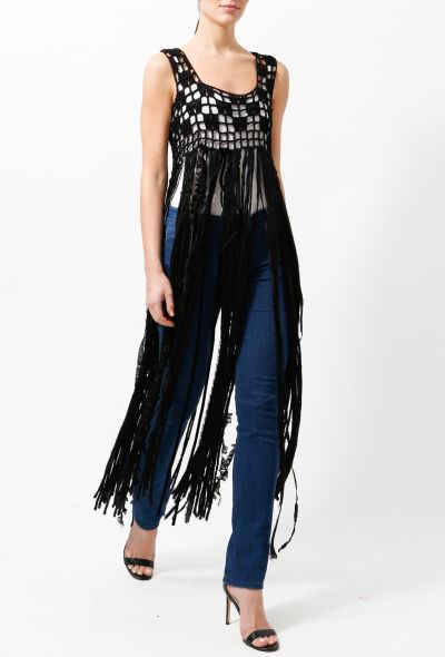 Rodarte S/S 2010 Fringe Knit Tunic - 1 Rodarte S/S 2010 Fringe Knit Tunic - 1