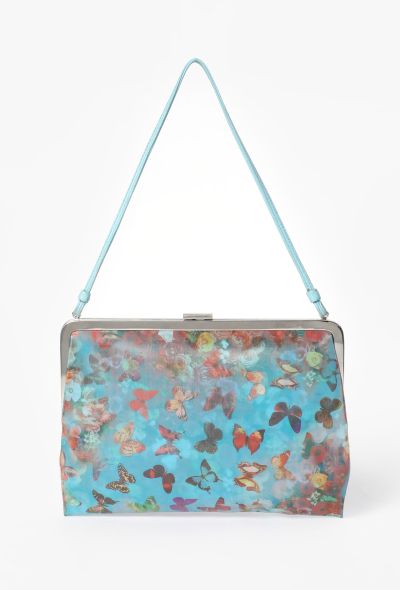 Dolce & Gabbana Fall 1999 Holographic Butterflies Clasp Bag - 1