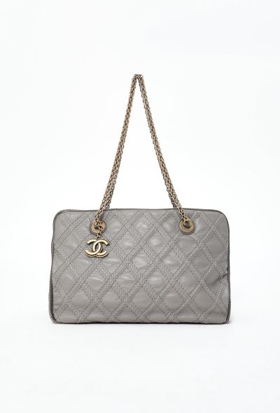 Chanel Triptych Quilted Shoulder Bag - 1