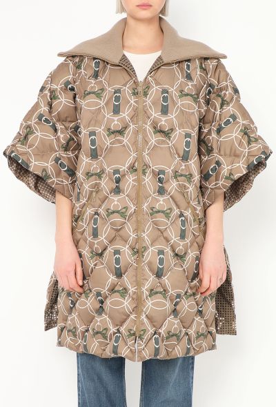 Hermès Reversible Printed Puffer Coat - 1 Hermès Reversible Printed Puffer Coat - 1