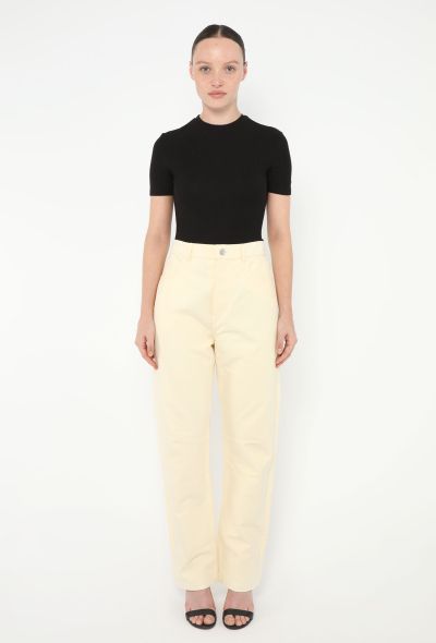 Céline 2017 Sueded Denim Trousers - 1