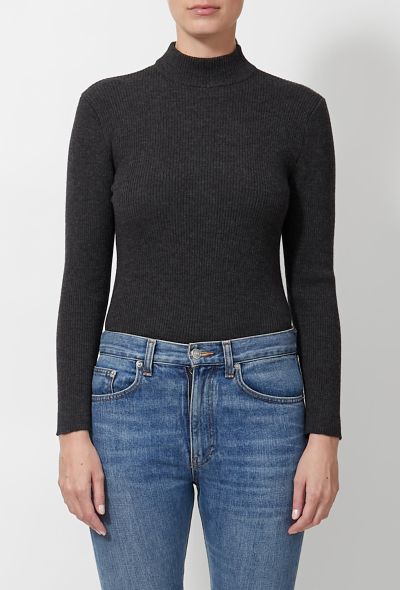                             Vintage High Neck Sweater - 2