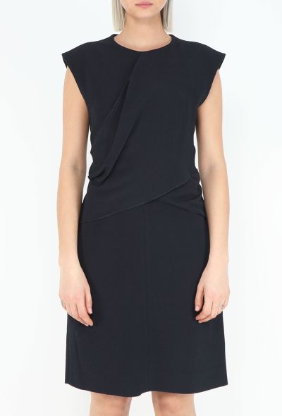 Céline 2013 Draped Crêpe Dress - 2