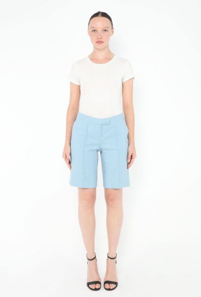 Chloé 2007 Linen Shorts Ensemble - 2