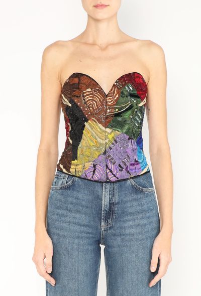 Dior Early '90s Lesage Embroidered Bustier - 2 Dior Early '90s Lesage Embroidered Bustier - 2