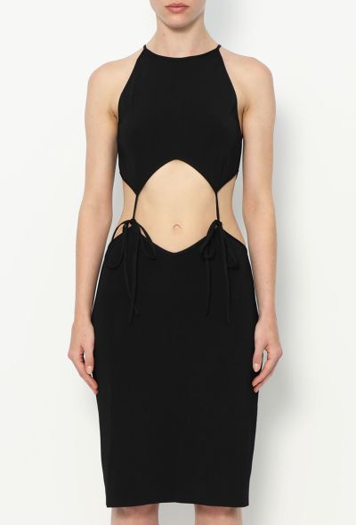 Bottega Veneta 2021 Cut-out Halter Dress - 2 Bottega Veneta 2021 Cut-out Halter Dress - 2