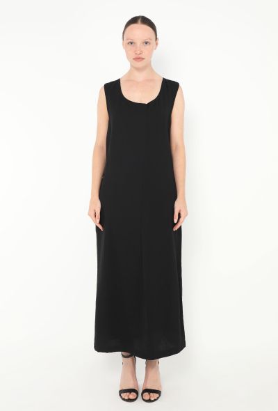 Comme des Garçons '90s Belted Twill Maxi Dress - 1 Comme des Garçons '90s Belted Twill Maxi Dress - 1
