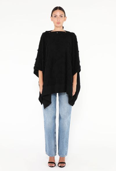 Dior Embroidered Asymmetrical Poncho, 2020 - 1