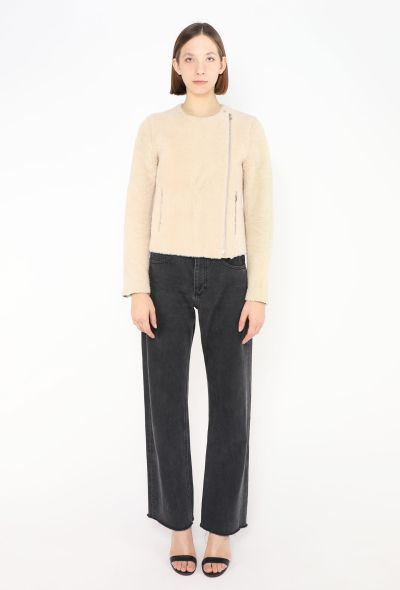 Céline Merino Shearling Zip Jacket - 2 Céline Merino Shearling Zip Jacket - 2