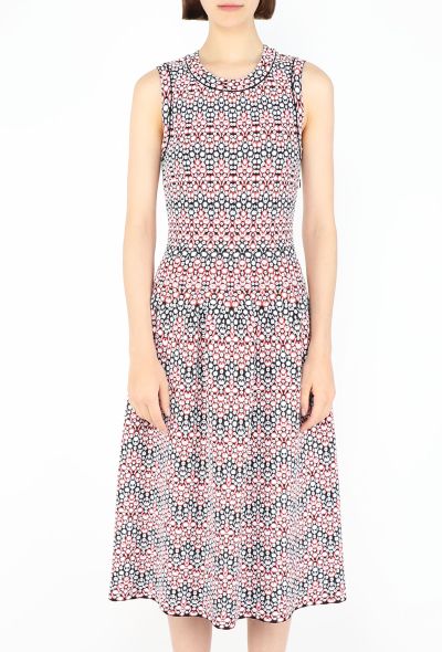 Alaïa Iridescent Jacquard Skater Dress - 2