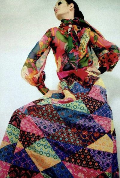 Saint Laurent HIGHLY COLLECTOR Spring 1969 Haute Couture Organza Gown - 2