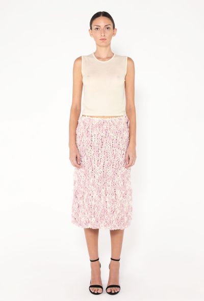 Chanel F/W 2024 Braided Knit Skirt - 1