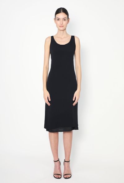 Perry Ellis 1991 Crêpe Dress - 1 Perry Ellis 1991 Crêpe Dress - 1