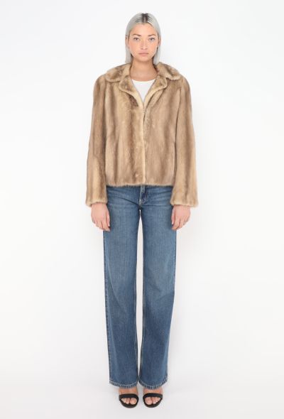 Saint Laurent Vintage Yves Salomon Mink Fur Jacket - 1 Saint Laurent Vintage Yves Salomon Mink Fur Jacket - 1