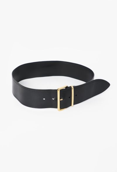 Miu Miu 2024 Leather Buckle Belt - 2 Miu Miu 2024 Leather Buckle Belt - 2
