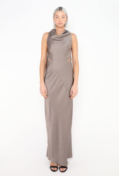 Rick Owens 2020 Tecuatle Hammered Gown - 1