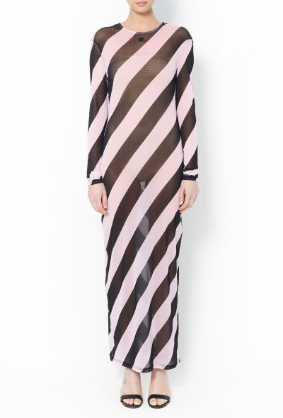                             2022 Bicolor Striped Tunic Dress - 2
