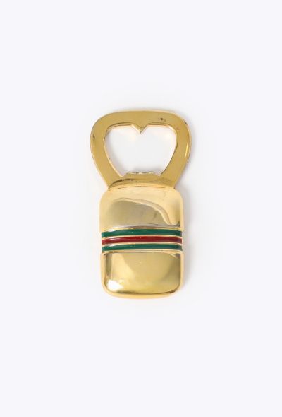 Gucci '80s Goldtone Bottle Opener - 1