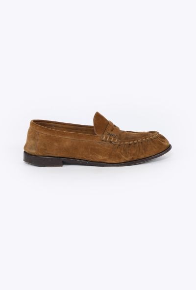 Saint Laurent 2025 Suede Loafers - 1