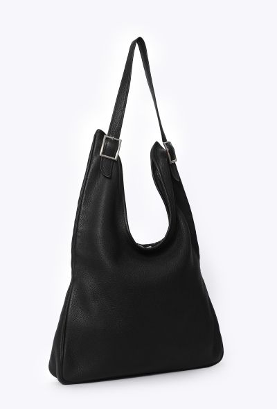 Hermès Black Chèvre Mysore Massai PM - 2