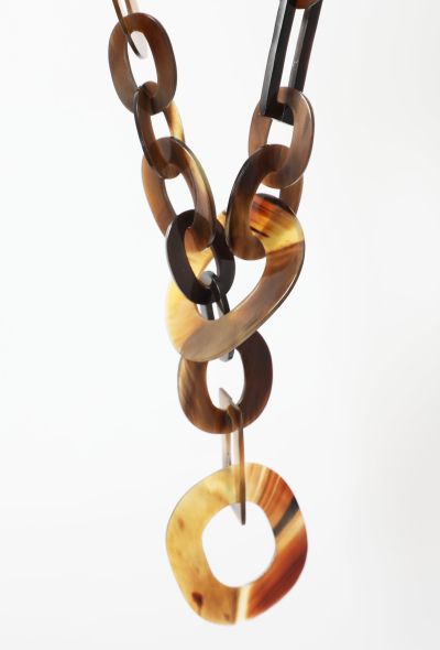                             Buffalo Horn 'Duncan' Necklace - 2