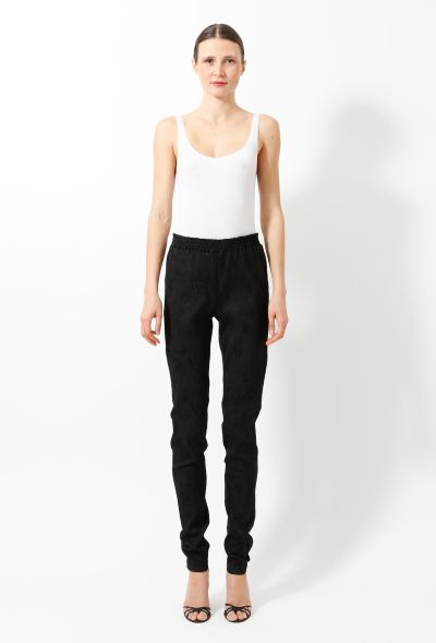 Chanel F/W 2011 Textured Silk Pants - 1