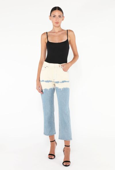 Dior 2024 Acid Wash Cropped Jeans - 1 Dior 2024 Acid Wash Cropped Jeans - 1