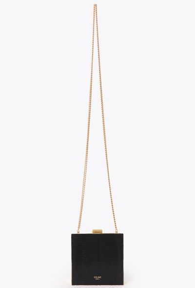 Céline Black Lizard Minaudière - 2 Céline Black Lizard Minaudière - 2