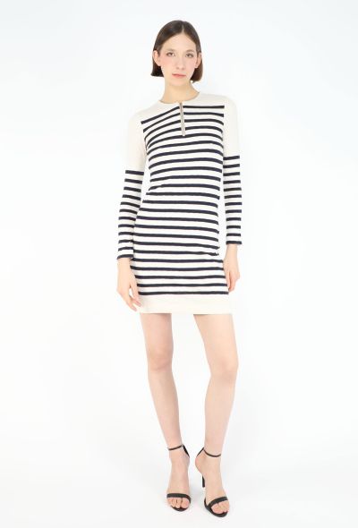 Céline 2010 Marinière Zipper Dress - 1