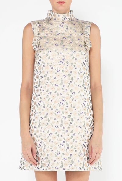Valentino Floral Brocade Mini Dress, 2025 - 1