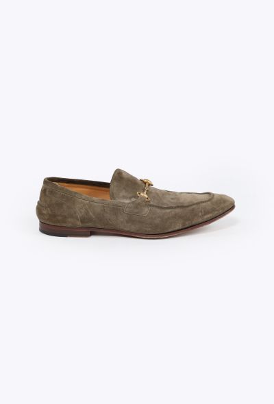 Gucci 2023 Suede Loafers - 1