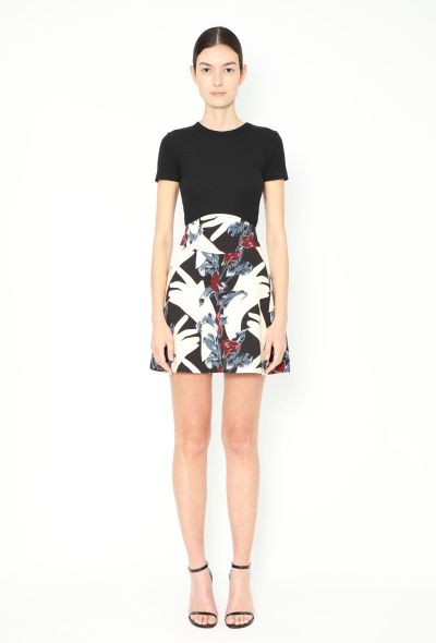 Carven F/W 2014 Abstract Crêpe Skirt - 1 Carven F/W 2014 Abstract Crêpe Skirt - 1