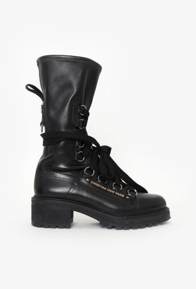 Dior F/W 2021 D-Fight Biker Boots - 1 Dior F/W 2021 D-Fight Biker Boots - 1
