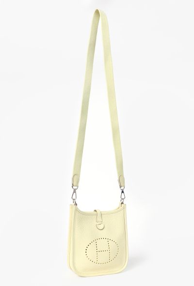 Hermès Amazone Jaune Milton Mini Evelyne Bag - 2 Hermès Amazone Jaune Milton Mini Evelyne Bag - 2